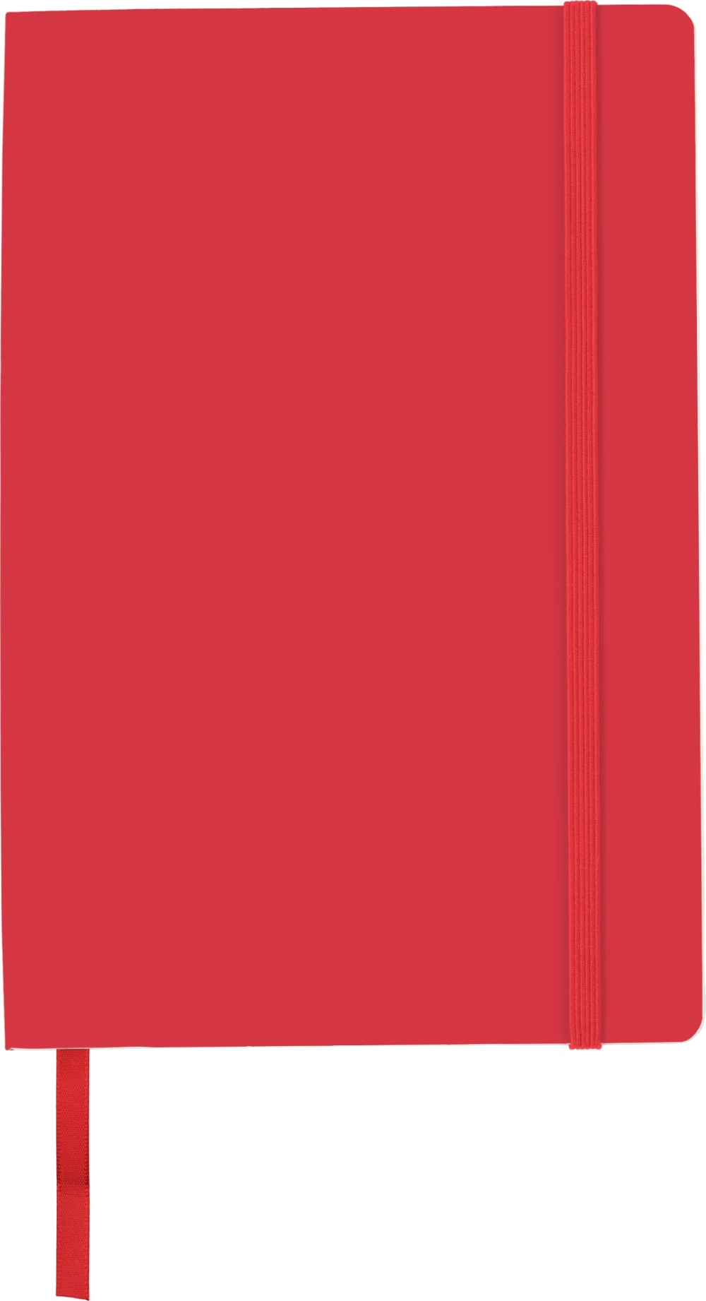 Notebook with inside back pocket. (approx. A5)