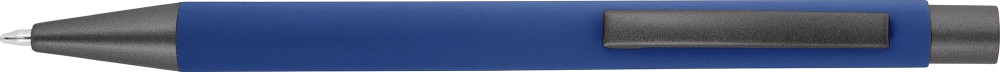 Ballpen with rubber finish