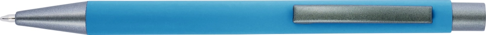 Ballpen with rubber finish