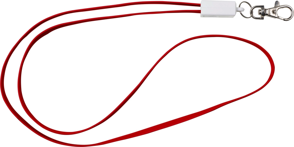 Lanyard and charging cable