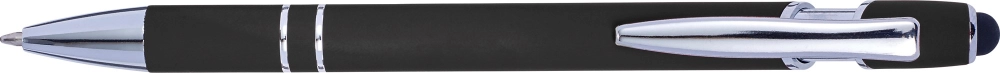 Ballpen with rubber finish