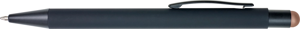 Rubberized ballpen