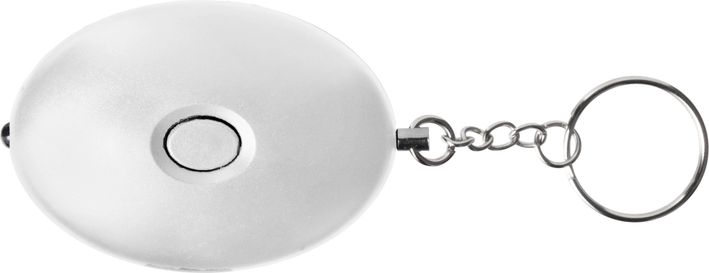 Personal alarm with light