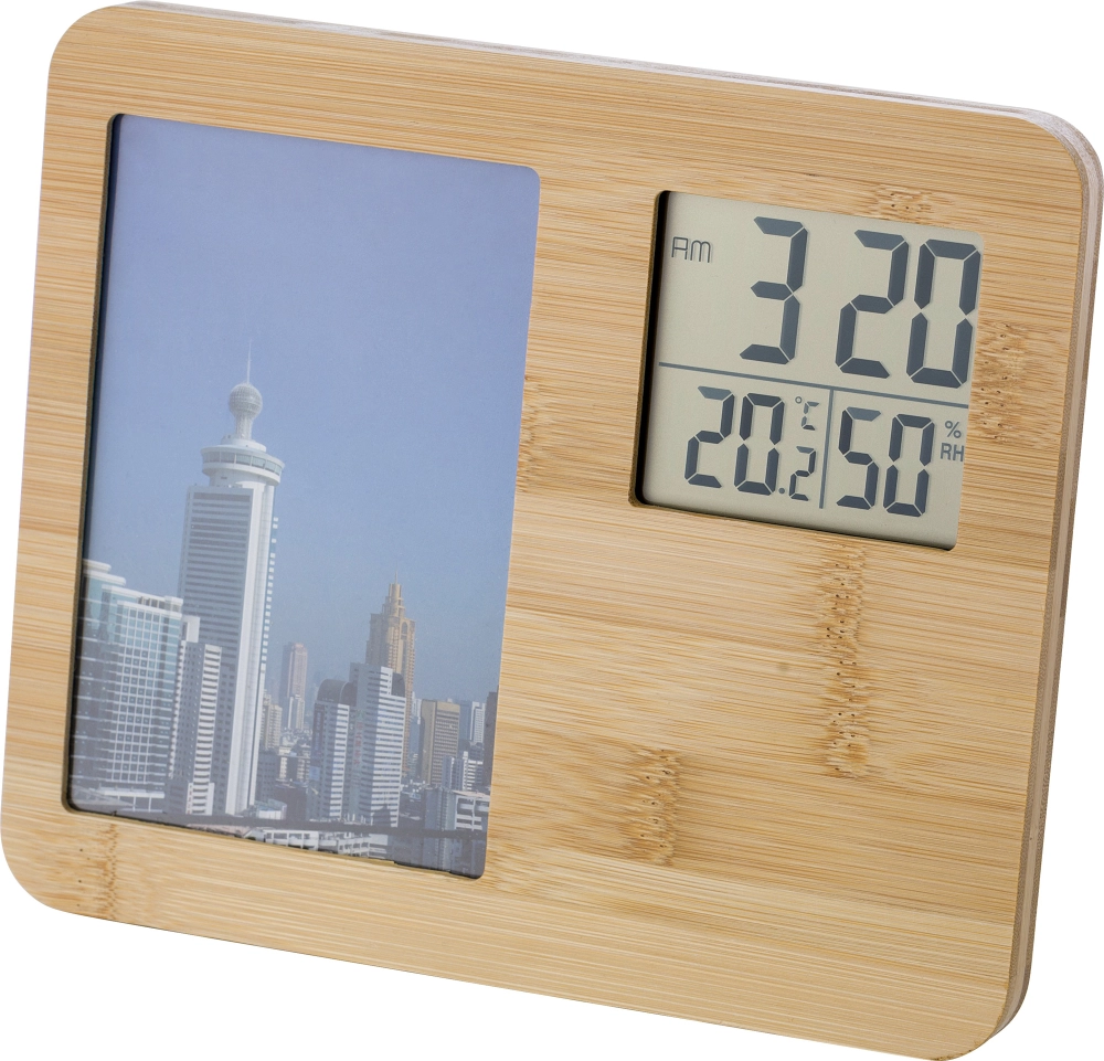 Bamboo weather station