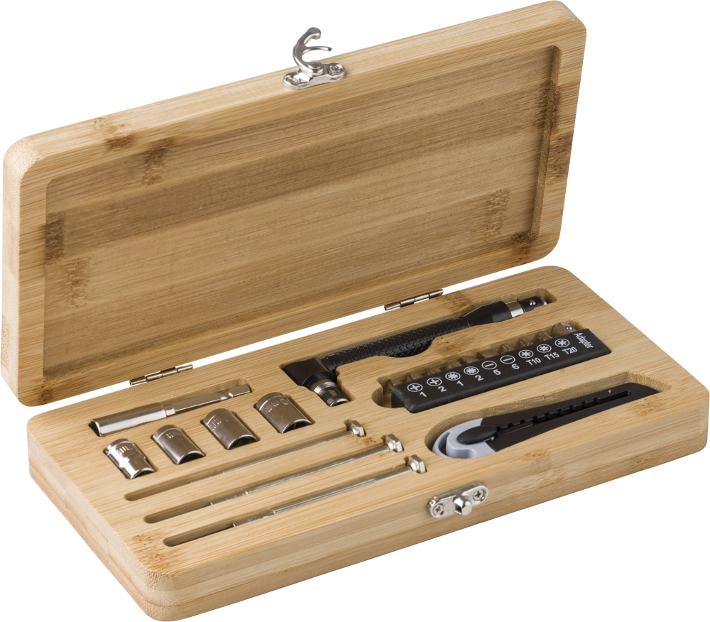 Bamboo tool set (27pc)