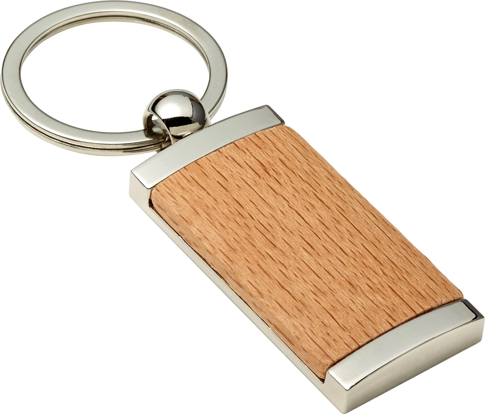 Wooden keyring
