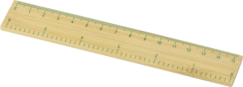 Bamboo ruler (15cm)