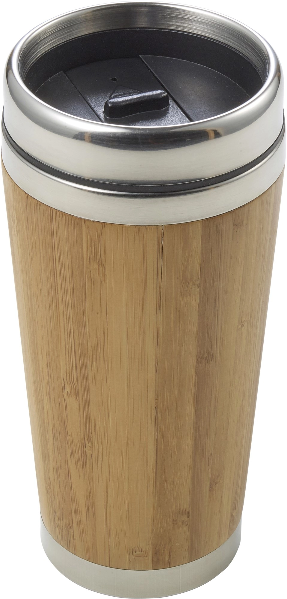 Bamboo double walled travel mug (400ml)