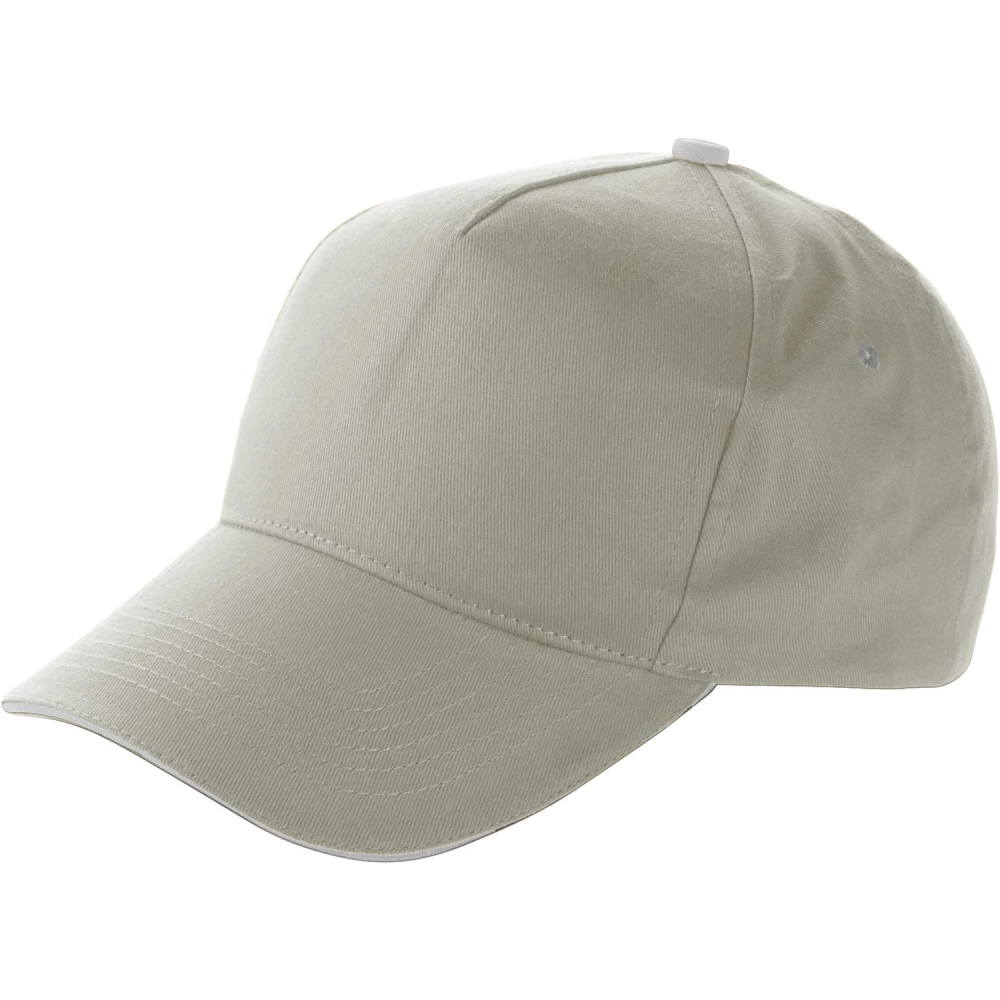 Cap with sandwich peak (embroidered)