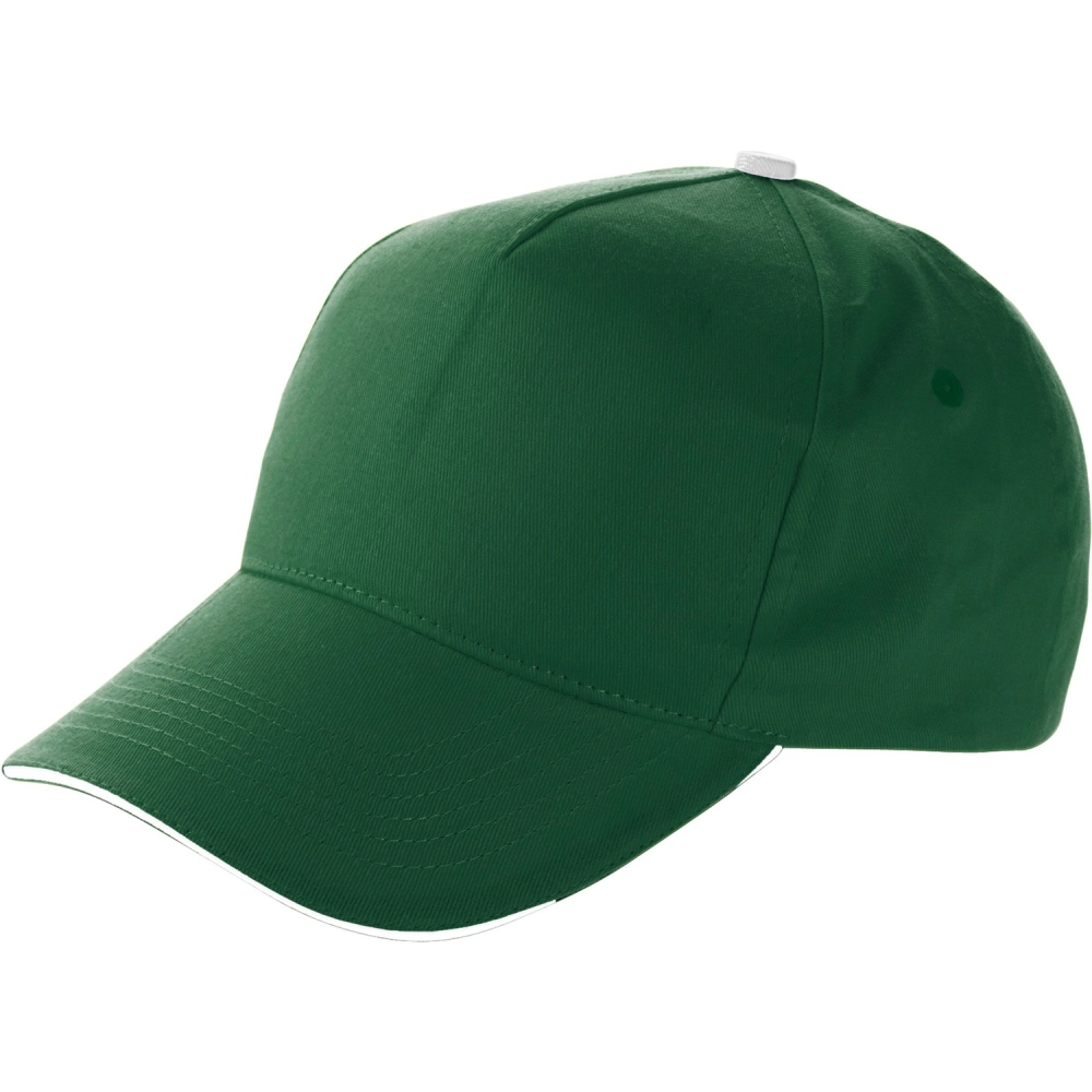 Cap with sandwich peak (embroidered)