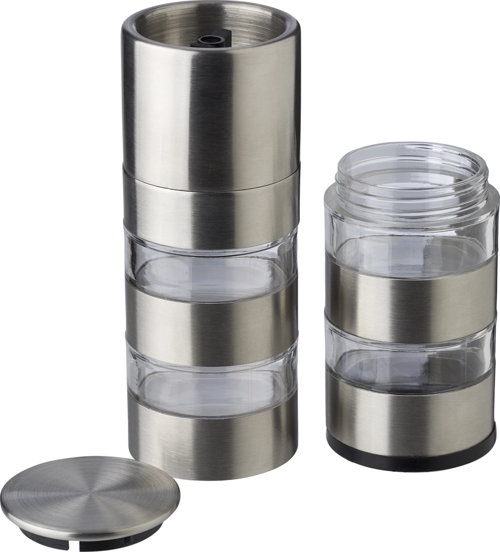 Stainless steel spice grinder