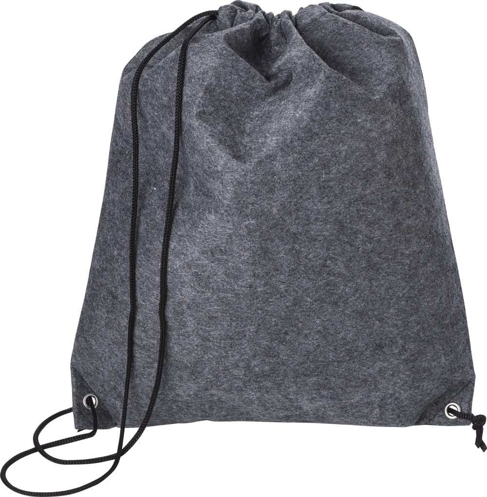 RPET felt drawstring bag