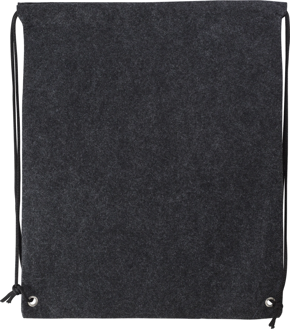 RPET felt drawstring bag