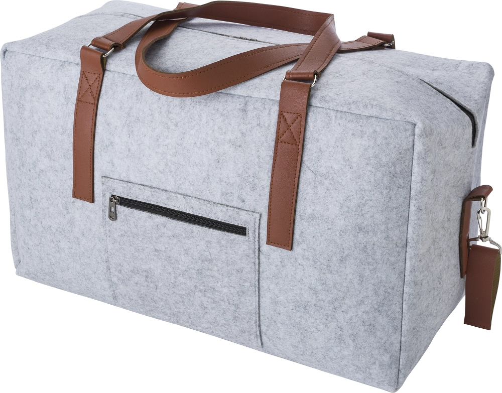 RPET felt travel bag