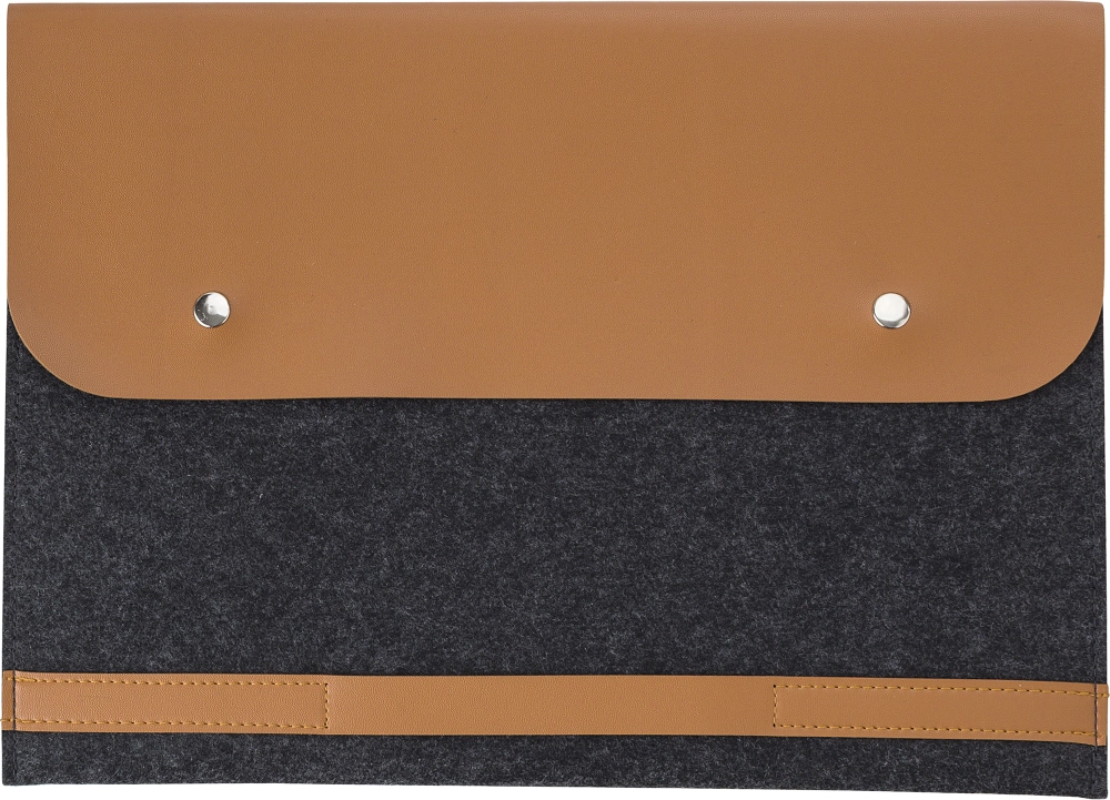 RPET felt laptop pouch