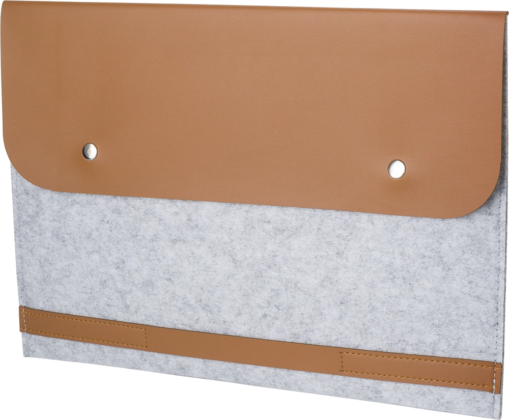 RPET felt laptop pouch