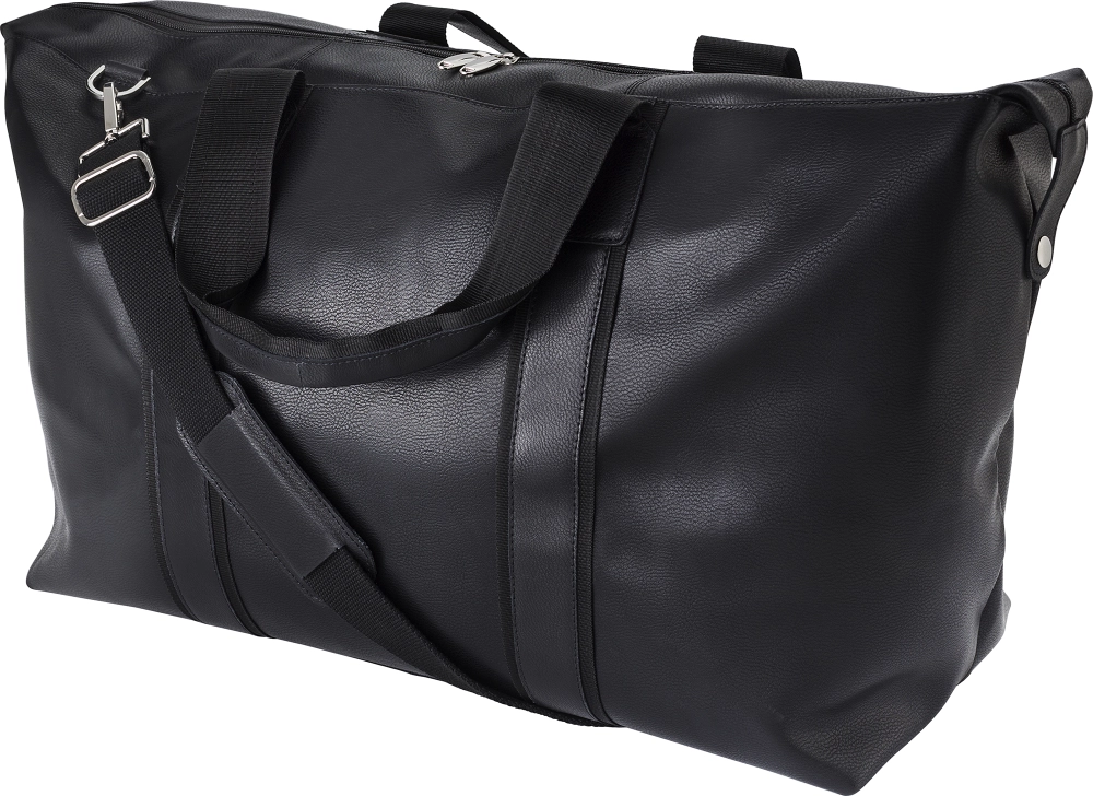 Leather sports bag