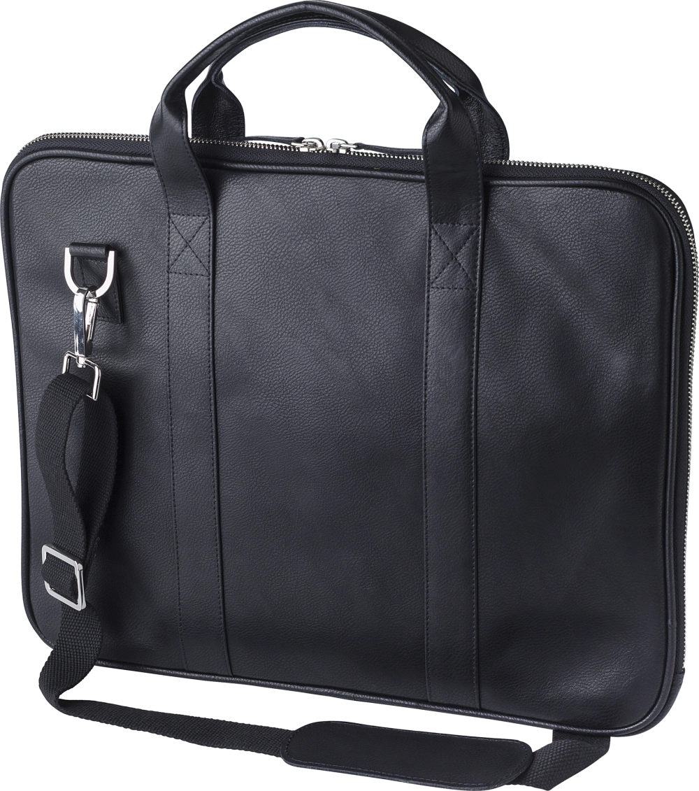 Leather laptop bag