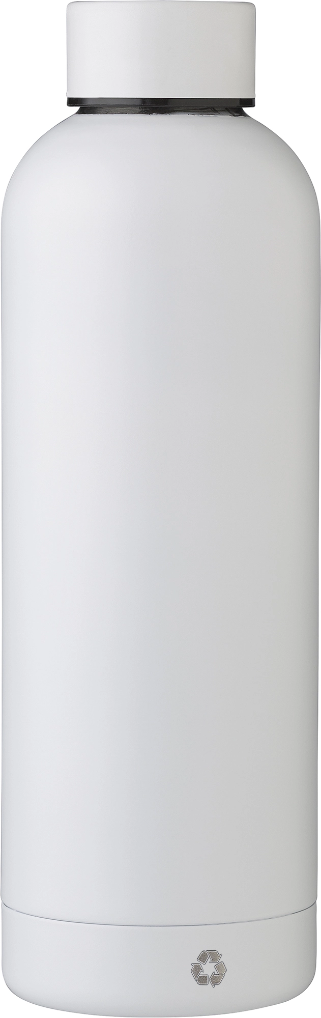 Recycled stainless steel double walled bottle (500ml)