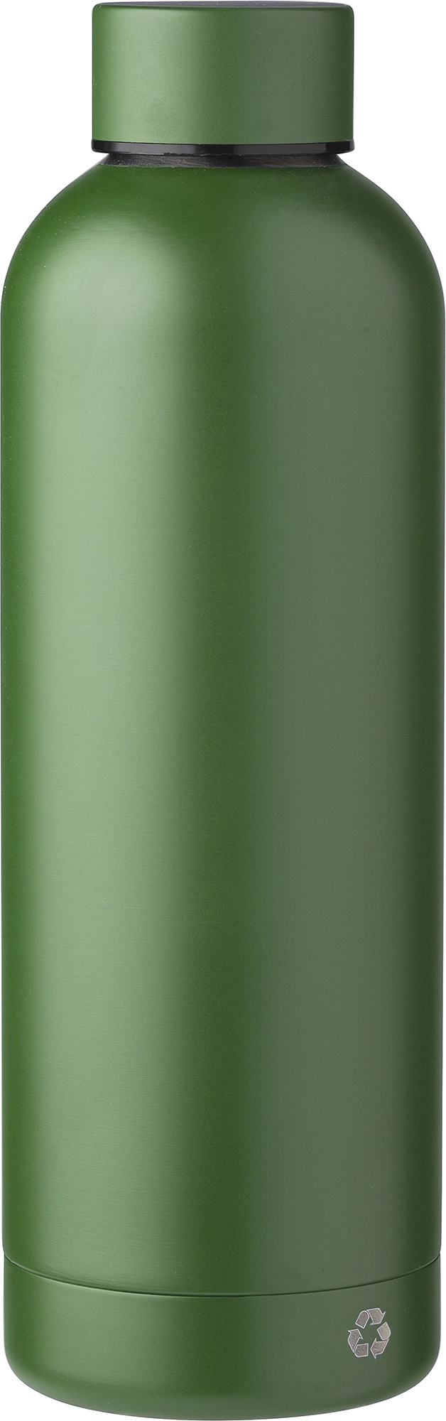 Recycled stainless steel double walled bottle (500ml)