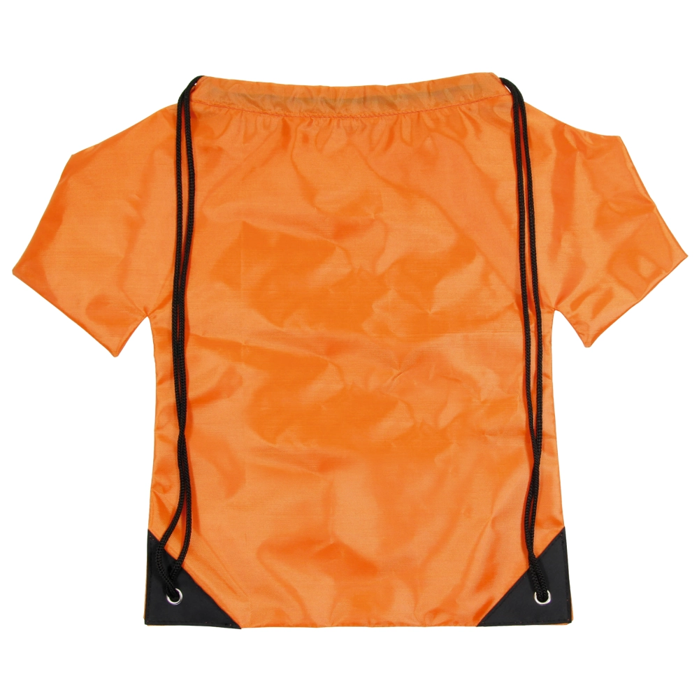 Nylon t-shirt drawstring bag