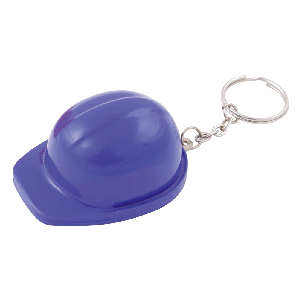 Hard hat bottle opener and keyring