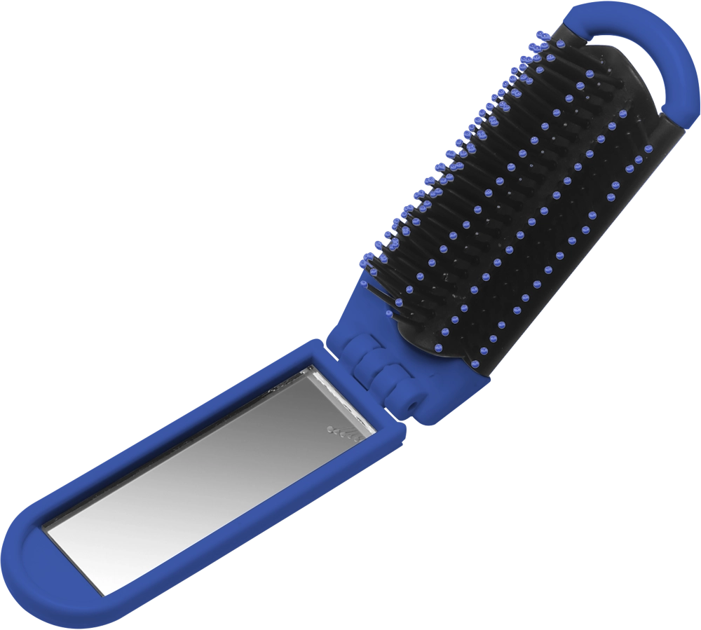 Foldable hair brush