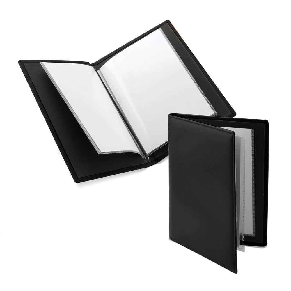 Universal Leather A5 Wine List or Menu Holder, made in the UK in a choice of 5 colours.