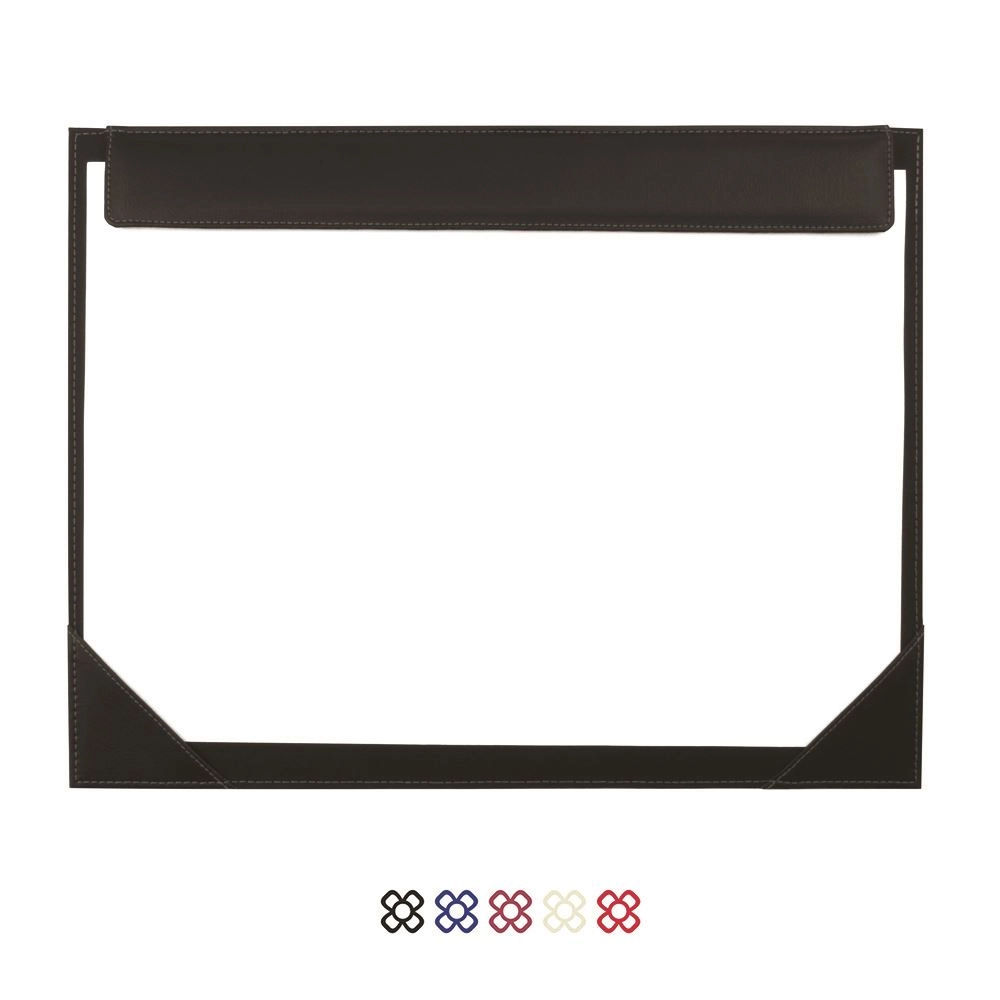  A3 Desk Pad Blotter in Belluno, a vegan coloured leatherette with a subtle grain.