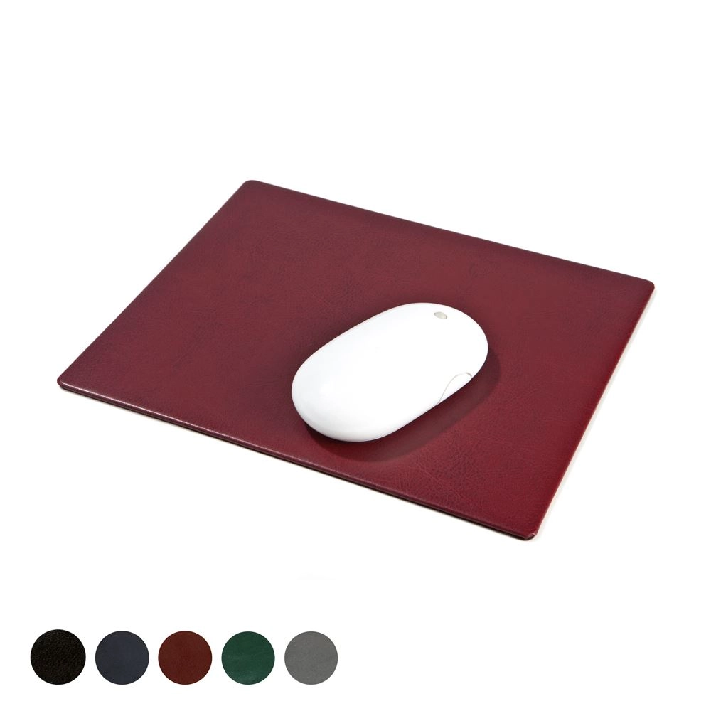 Universal Leather Mouse Mat, made in the UK in a choice of 5 colours.