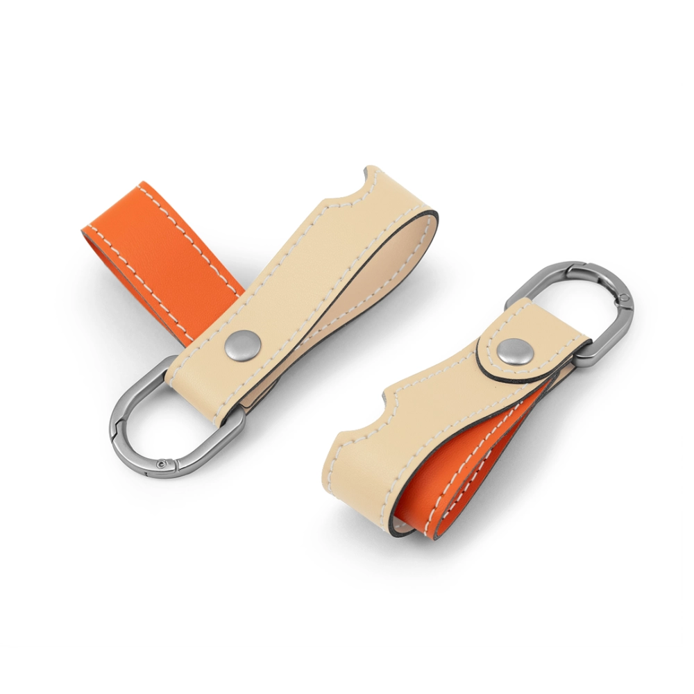 Porto Recycled Stitched Mobile Phone Stand Key Fob