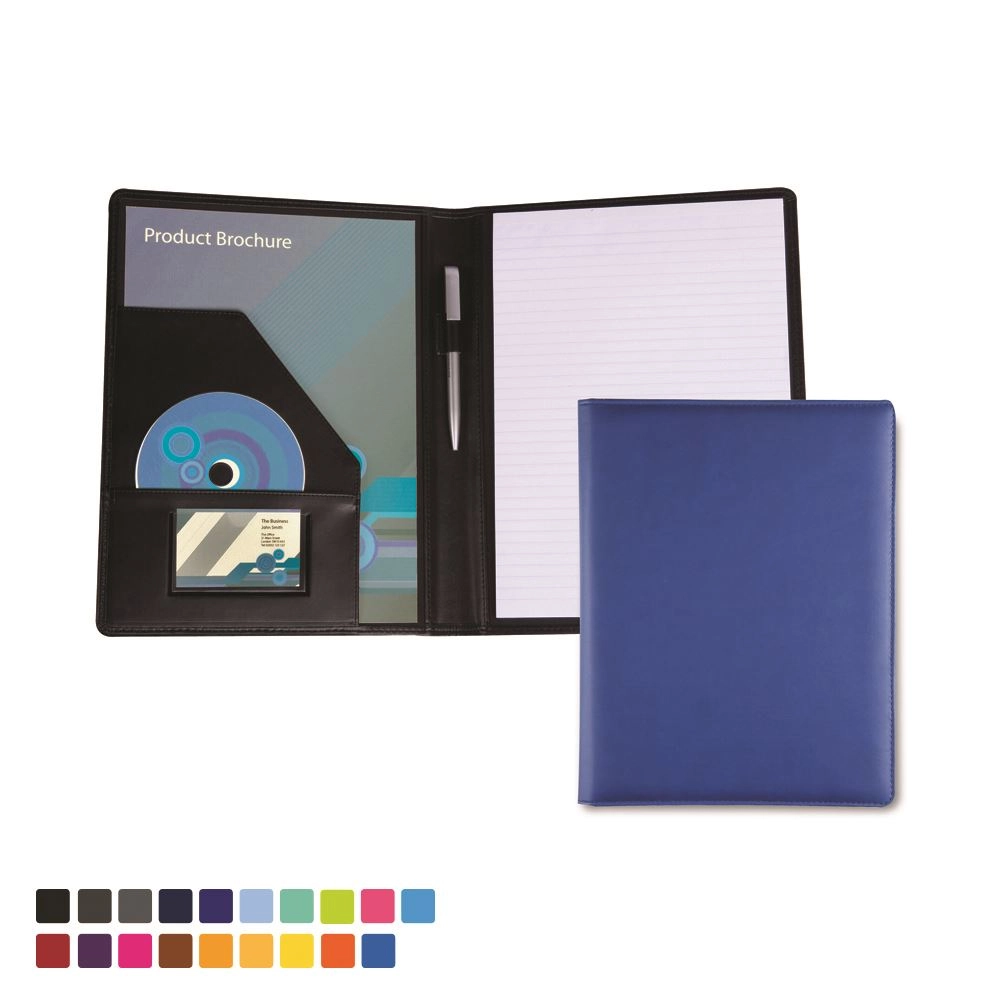 A4 Conference Folder in Soft Touch Vegan Torino PU.