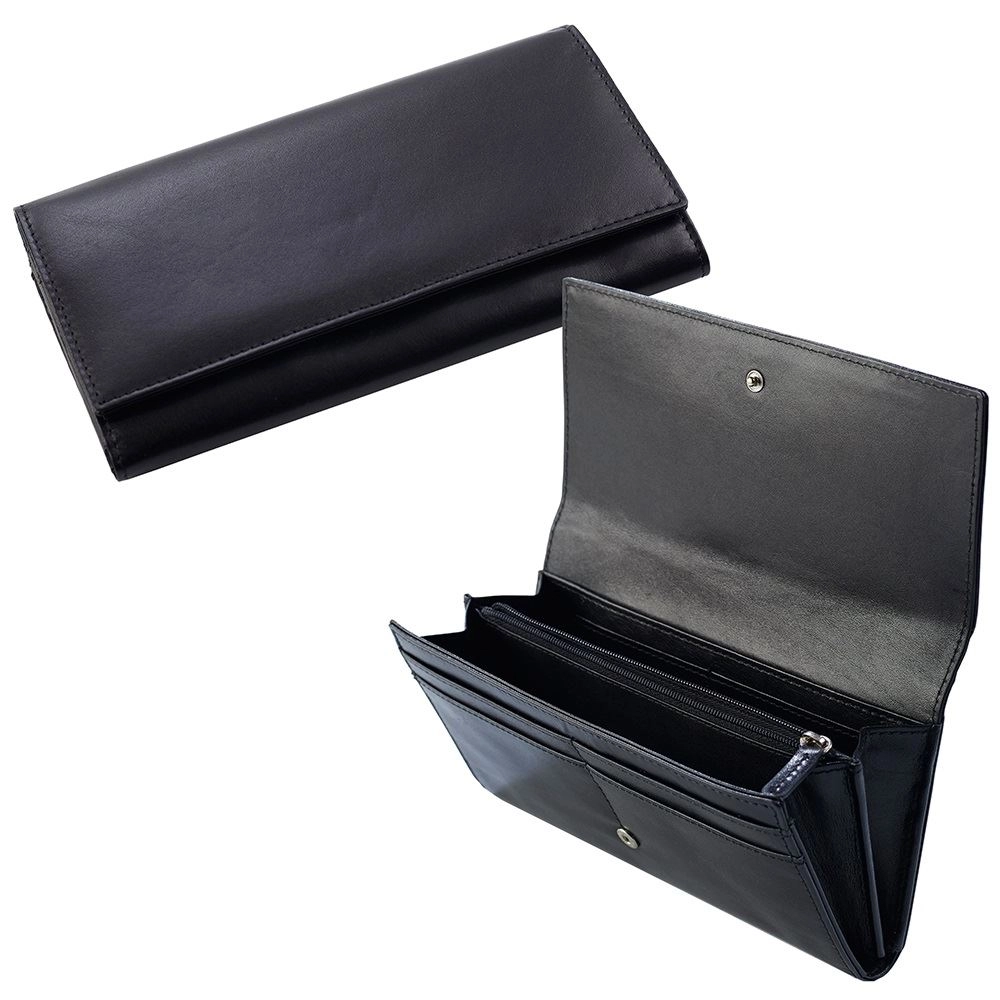 Sandringham Nappa Leather Deluxe Billfold Wallet made to order in any Pantone Colour