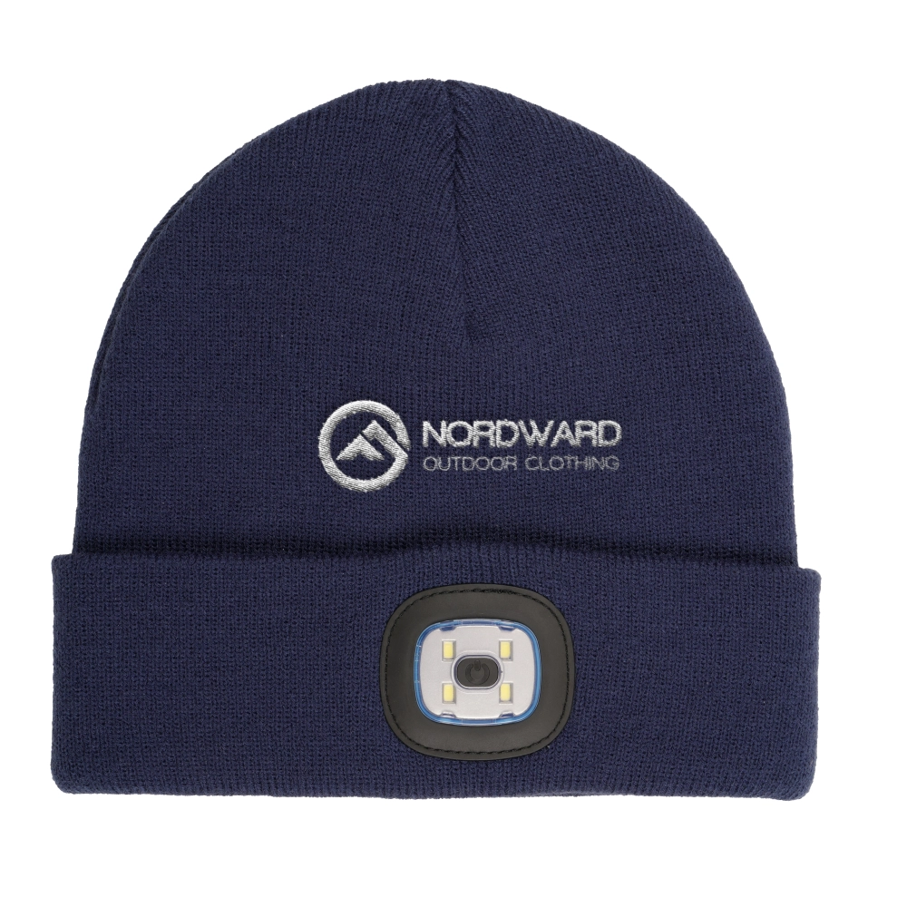 Beanie Hat With Rechargeable Light