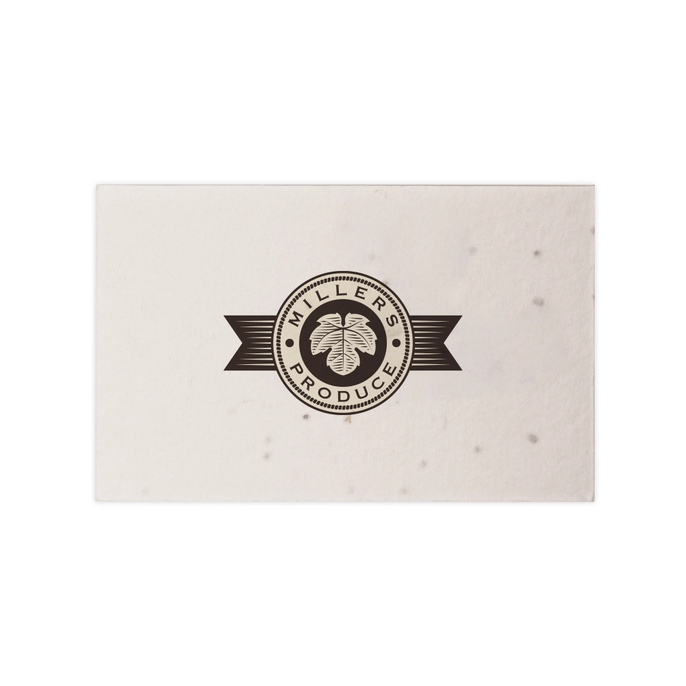 Seed Paper Business Card