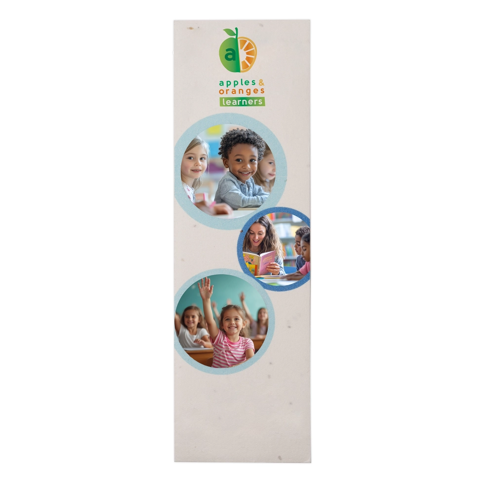 Seed Paper Bookmark