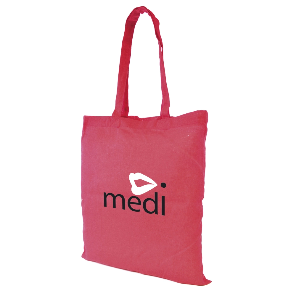 Coloured 5oz Cotton Shopper