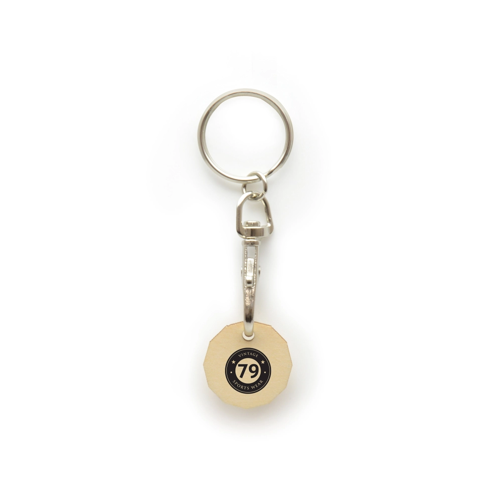 Wooden Trolley Coin