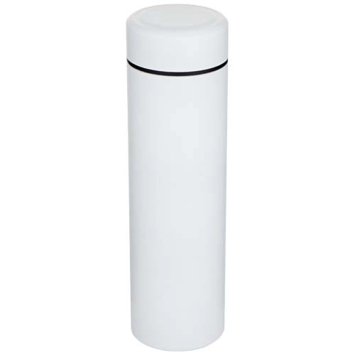 Taylor 450 ml double wall stainless steel flask with tea strainer