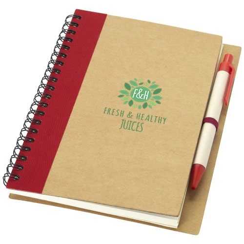 Priestly recycled notebook with pen