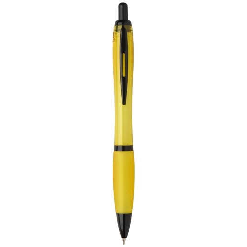 Nash recycled plastic ballpoint pen with black trims (black ink)