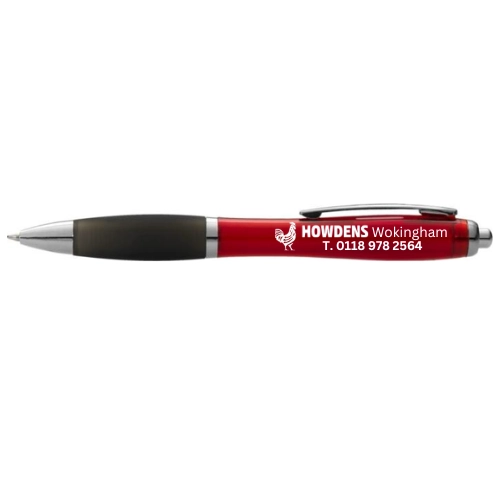Nash coloured stylus ballpoint pen with black grip (black ink)