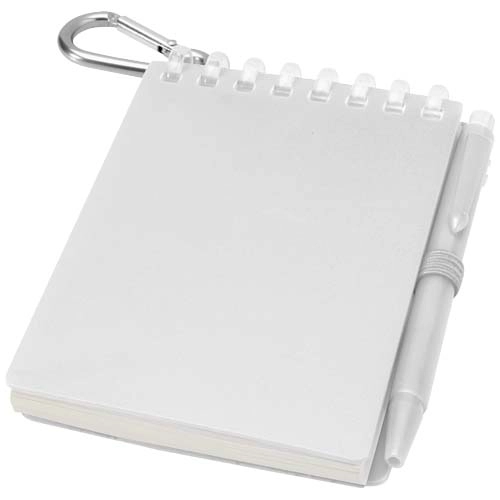 Lig Mini recycled outdoor soft cover notebook and ballpoint pen set (black ink)