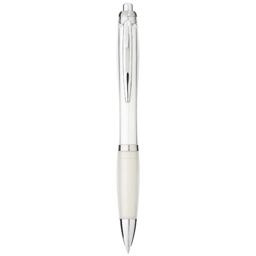 Nash ballpoint pen coloured barrel and grip (blue ink)