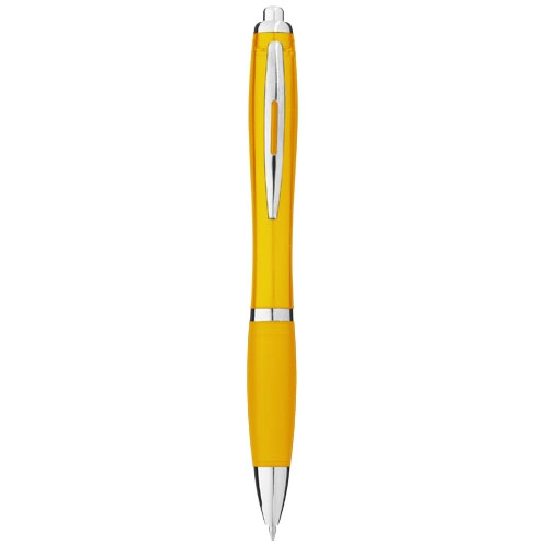 Nash ballpoint pen coloured barrel and grip (blue ink)