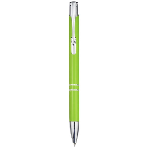 Moneta aluminium click ballpoint pen (blue ink)