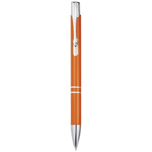 Moneta aluminium click ballpoint pen (blue ink)