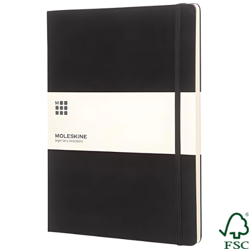 Moleskine Classic XL hard cover notebook - ruled