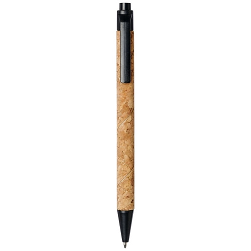 Midar cork and wheat straw ballpoint pen (black ink)