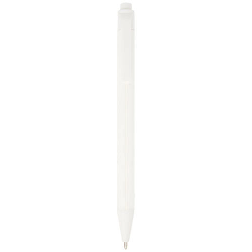 Chartik monochromatic recycled paper ballpoint pen with matte finish (black ink)